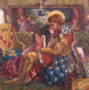 Dante Gabriel Rossetti The Weding of St George and the Princess Sabra (mk28) oil painting picture wholesale